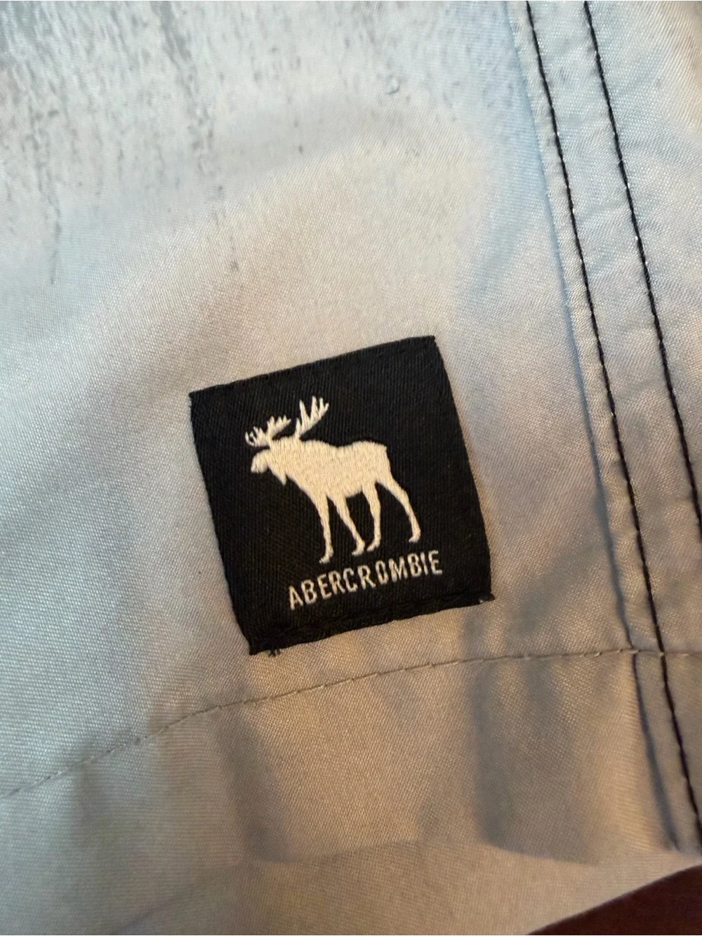 Abercrombie Kids boys Black to gray Ombre Swim Trunks size 11-12 VGC